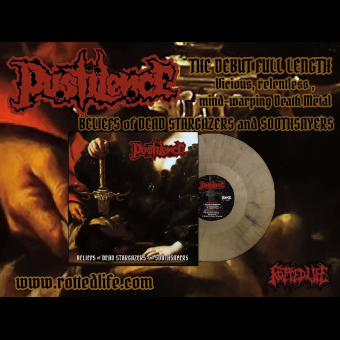 PUSTILENCE Beliefs of Dead Stargazers and Soothsayers LP MARBLE [VINYL 12"]
